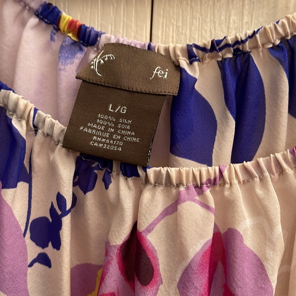 Anthropologie Silk Blouse - Picture 4 of 7